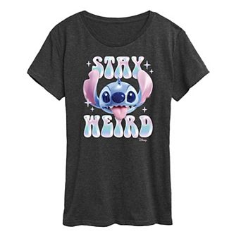 Disney's Lilo & Stitch Women's Stay Weird Graphic Tee