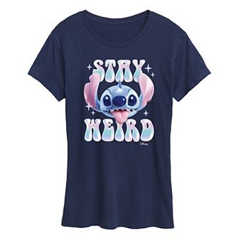 Disney's Lilo & Stitch Women's Stay Weird Graphic Tee
