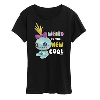 Disney's Lilo & Stitch Women's Weird Cool Graphic Tee