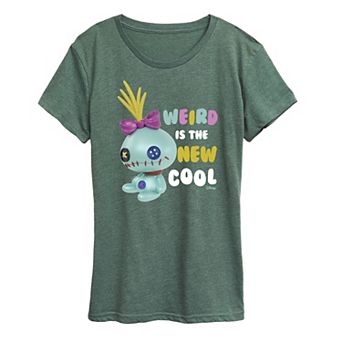 Disney's Lilo & Stitch Women's Weird Cool Graphic Tee