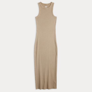 Juniors' SO® Rib Knit Maxi Dress