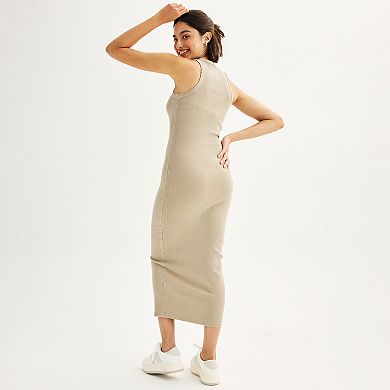Juniors' SO® Rib Knit Maxi Dress