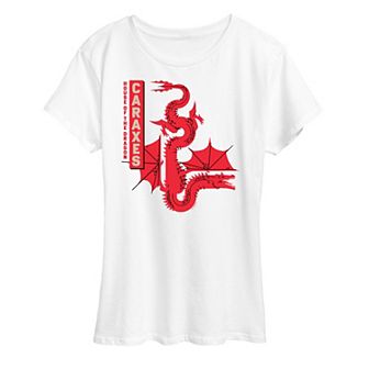 Women's House of the Dragon Caraxes Dragon Graphic Tee