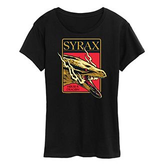 Women's House of the Dragon Syrax Badge Graphic Tee