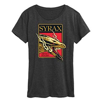 Women's House of the Dragon Syrax Badge Graphic Tee