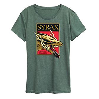 Women's House of the Dragon Syrax Badge Graphic Tee