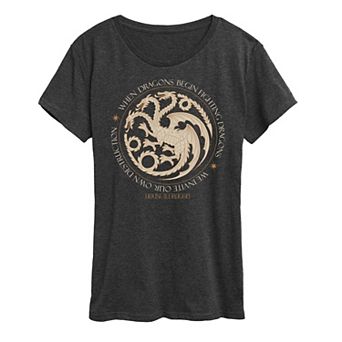 Women's House of the Dragon Dragons Begin Fighting Graphic Tee