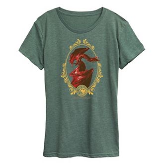 Women's House of the Dragon Three Dragons Graphic Tee