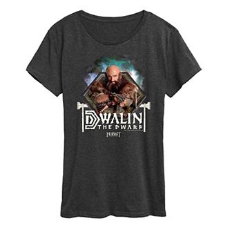 Women's The Hobbit Dwalin The Dwarf Graphic Tee
