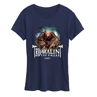 Women's The Hobbit Dwalin The Dwarf Graphic Tee