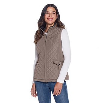 Women's Weathercast Plush Lined Quilted Vest