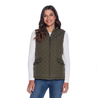 Women's Weathercast Plush Lined Quilted Vest