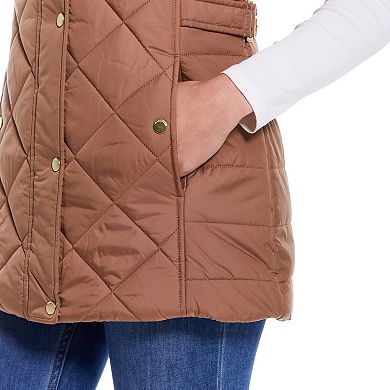 Women's Weathercast Quilted Longline Vest