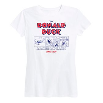 Disney's Donald Duck Women's American Classic Graphic Tee