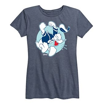 Disney's Donald Duck Women's Pose Graphic Tee