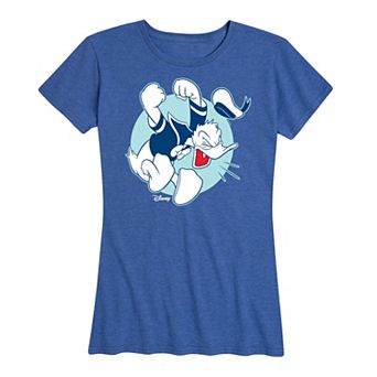 Disney's Donald Duck Women's Pose Graphic Tee