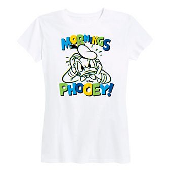 Disney's Donald Duck Women's Mornings Phooey Graphic Tee