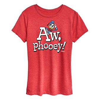 Disney's Donald Duck Women's Aw Phooey Graphic Tee