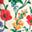 Egret Poppy Floral
