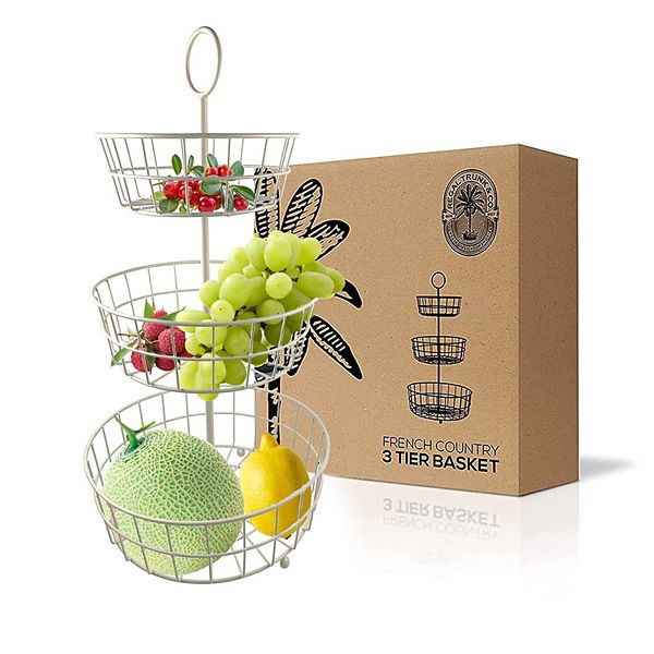 3 Tier Fruit Basket For Kitchen