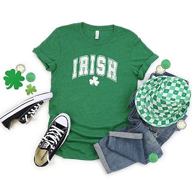 Irish Varsity Grunge Short Sleeve Graphic Tee