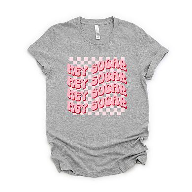 Simply Sage Market Hey Sugar Wavy Stacked Short Sleeve Tee