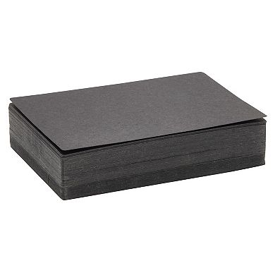 100 Pack Black Index Cards Notecards For Diy Crafts, Scrapbooking, Studying 3x5”