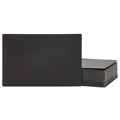100 Pack Black Index Cards Notecards For Diy Crafts, Scrapbooking, Studying 3x5”