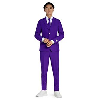 Boys 10-16 OppoSuits Purple Prince Suit
