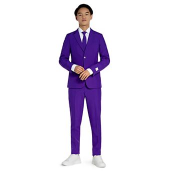 Boys 10-16 OppoSuits Purple Prince Suit