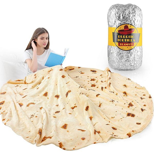 Zulay Kitchen Giant Double Sided Novelty Blanket For Adults & Kids (60