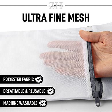 Zulay Kitchen Mesh Laundry Bags 3 Pack Mix 1