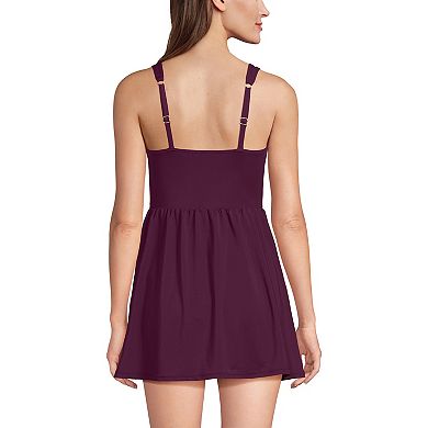 Women's Lands' End One-Piece Swim Dress