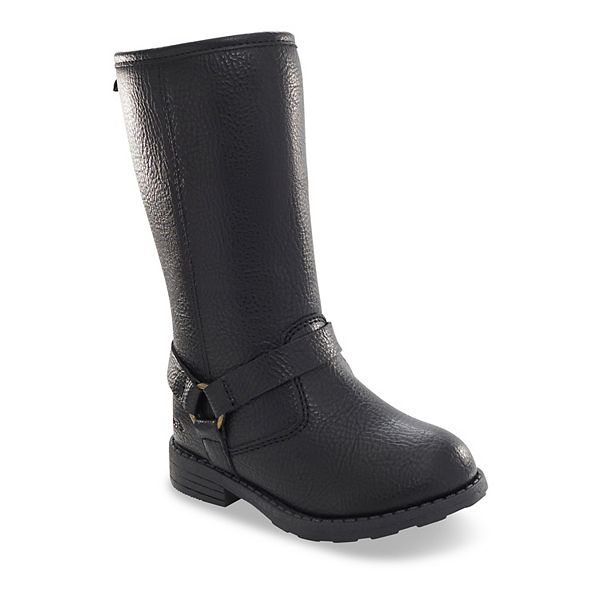 Carter's Liat Girls' High-Shaft Riding Boots - Black (4 T)