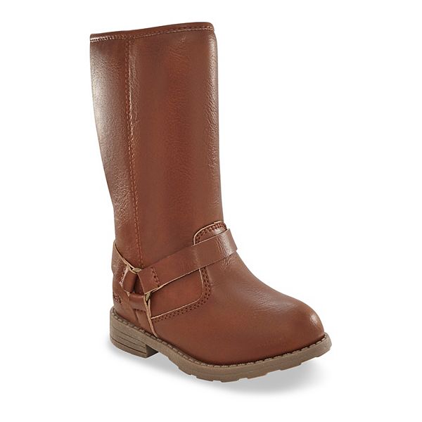 Carter's Liat Girls' High-Shaft Riding Boots - Brown (4 T)