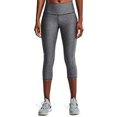 Women's Under Armour Black Maryland Terrapins Motion Performance Ankle-Cropped  Leggings