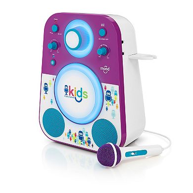 Singing Machine Kids Mood Bluetooth Karaoke Machine with Microphone