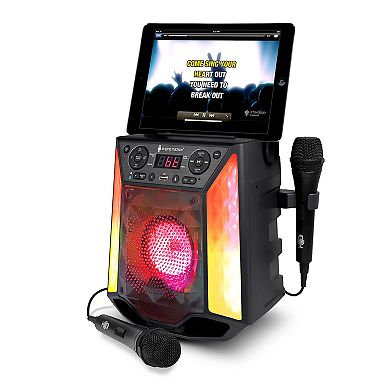 Singing Machine Shimmer Duets Bluetooth Karaoke System