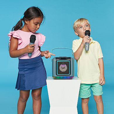 Singing Machine Cube Bluetooth Portable Karaoke System