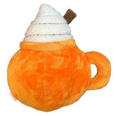 Woof Pumpkin Spice Mug Dog Toy