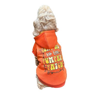 Woof "Take Me to the Pumpkin Patch" Dog Hoodie