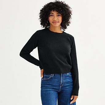 Petite Women's Sonoma Goods For Life® Crewneck Sweater