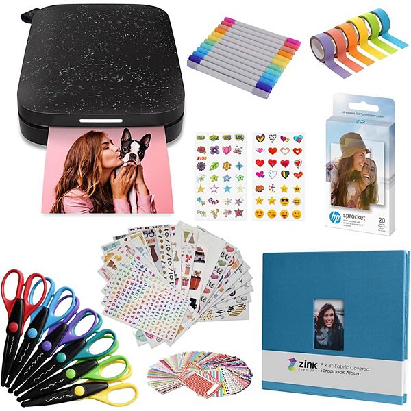 Hp Sprocket Portable 2x3" Instant Photo Printer (lilac), Accesories
