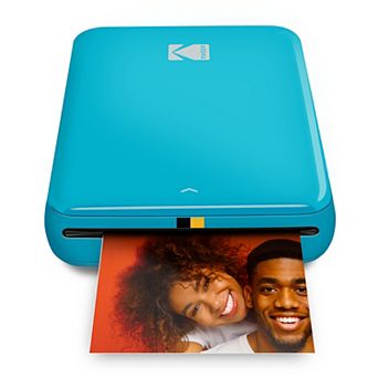Kodak Step Mobile Instant Photo Printer 2x3" (black), Compatible With Ios, Android & Bluetooth