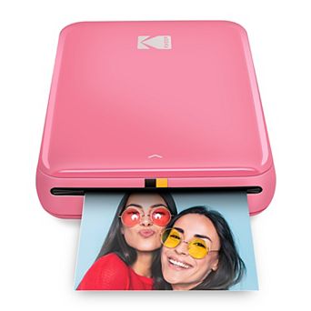 Kodak Step Mobile Instant Photo Printer 2x3" (black), Compatible With Ios, Android & Bluetooth