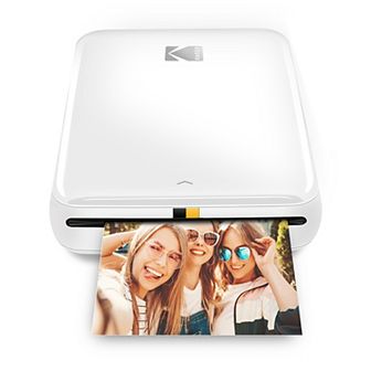 Kodak Step Mobile Instant Photo Printer 2x3" (black), Compatible With Ios, Android & Bluetooth