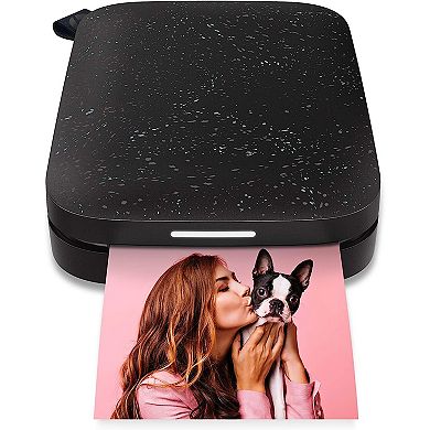 Hp Sprocket Portable 2x3" Instant Photo Printer (black Noir) & Accesories Starter Bundle