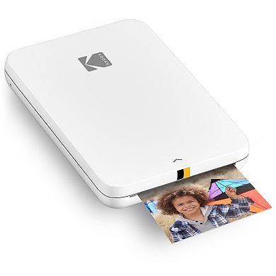 Kodak Step Slim Mobile Instant Photo Printer 2x3" & Zink Photo Paper (20 Sheets) Bundle