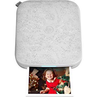 Hp Sprocket 3x4 Instant Photo Printer Prints 3.5x4.25” Photos From Ios & Android - White