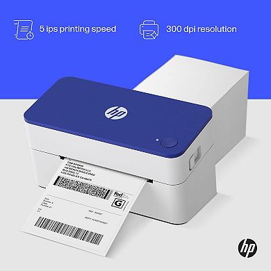 Hp Thermal Label Printer, 4x6 Compact, Easy-to-use, High-speed Label Printer - 300 Dpi